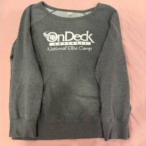 Gray OnDeck sweatshirt